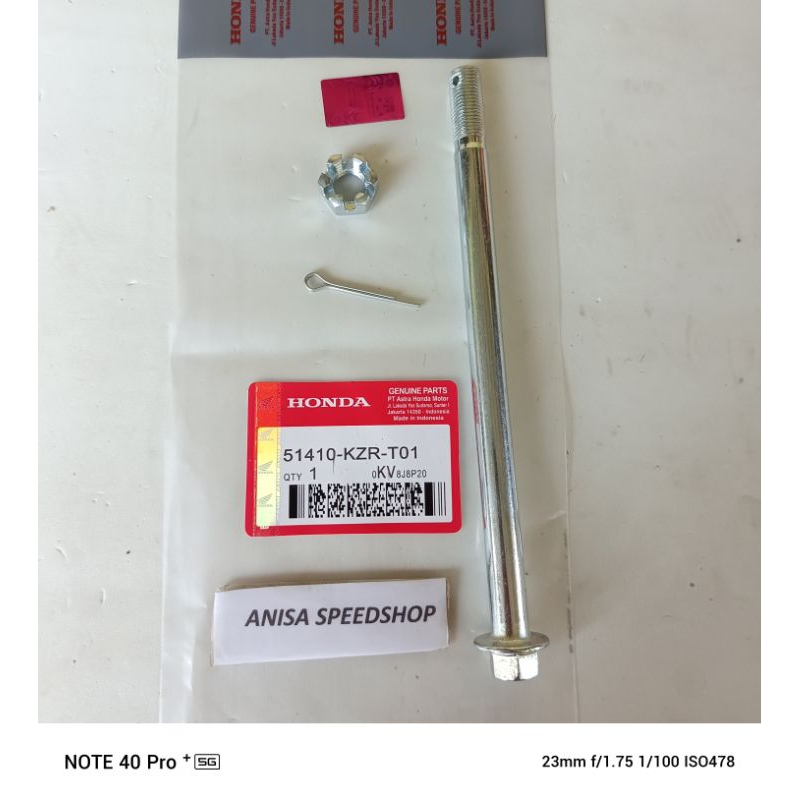 As Roda Depan KZR Honda Vario 125 old lama, vario 125 bolham, vario 125 tekno lama