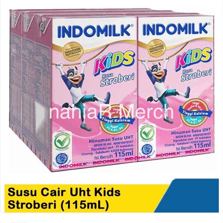 

Pokemon x Indomilk Susu Cair Uht Kids Strawberry 115ml