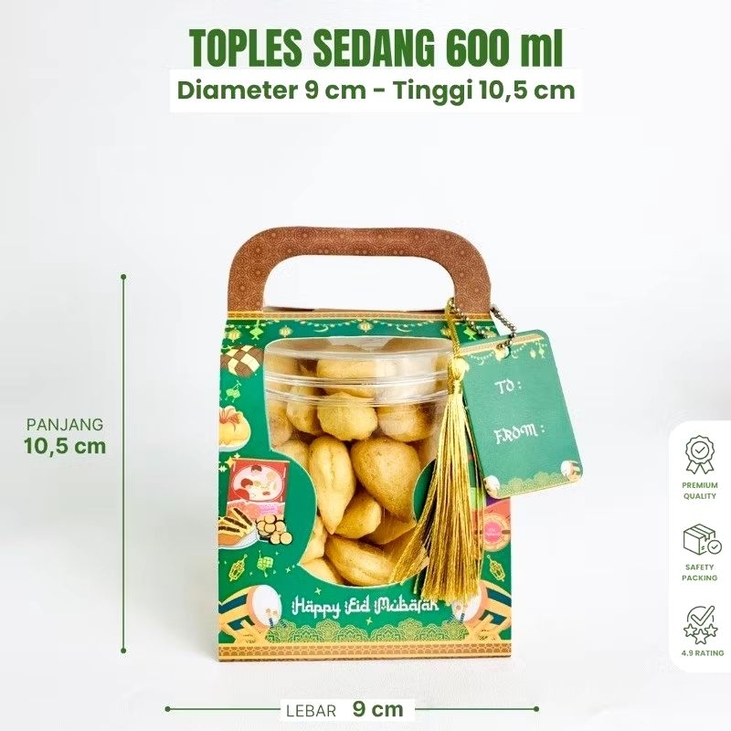 

Tas Hampers Buat toples 600ml Kode TH 28