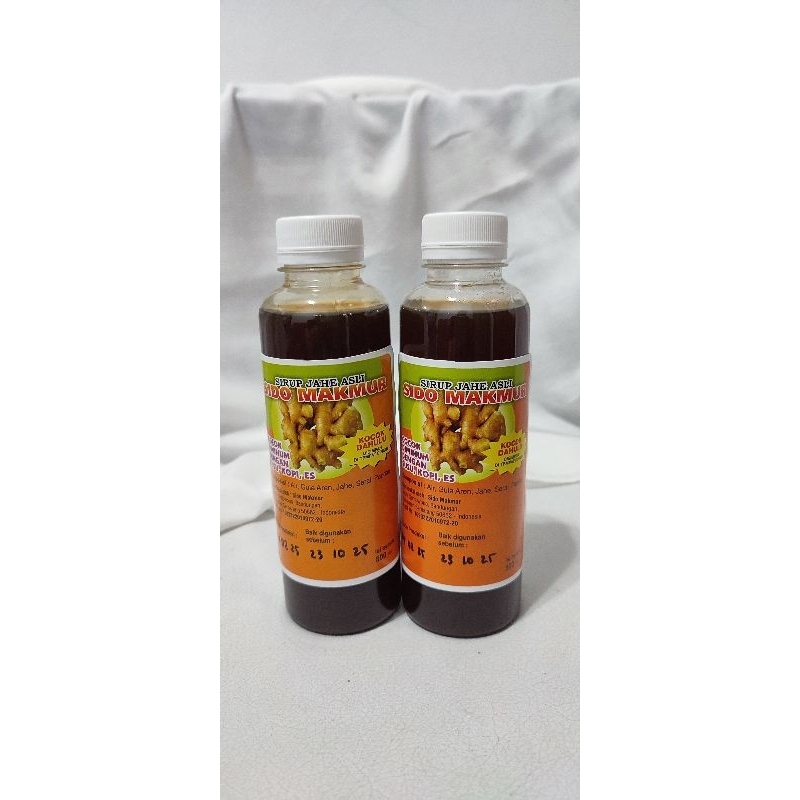 

Sirup jahe/jahe instant/sirup jahe sido makmur/Sirup jahe 250 ml