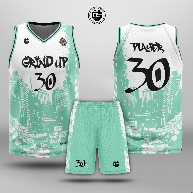 JERSEY BASKET CUSTOM FULL PRINTING - BISA CUSTOM NAMA DAN NO PUNGGUNG - BAJU BASKET OVERSIZE - JERSE