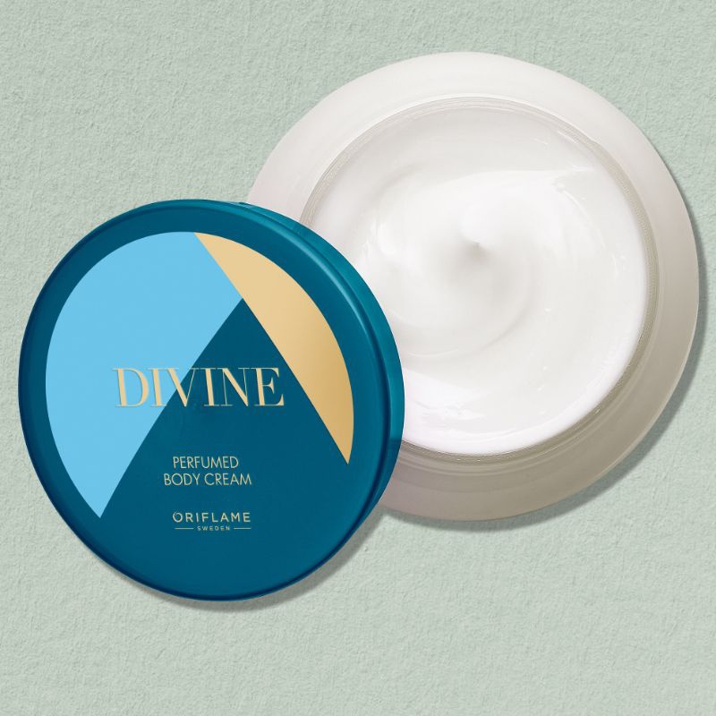 Body Cream Divine Perfumed Body Cream by Oriflame|Body Cream Ekstra Parfum