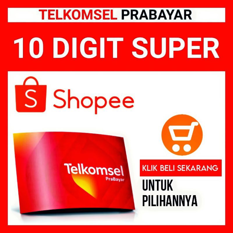 Nomer cantik Telkomsel 10digit. kartu perdana Telkomsel