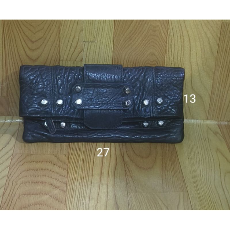 clutch kulit gajah ala alexander wang