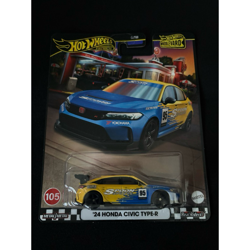 Hot Wheels 24 Honda Civic Type-R Hot Wheels Boulevard