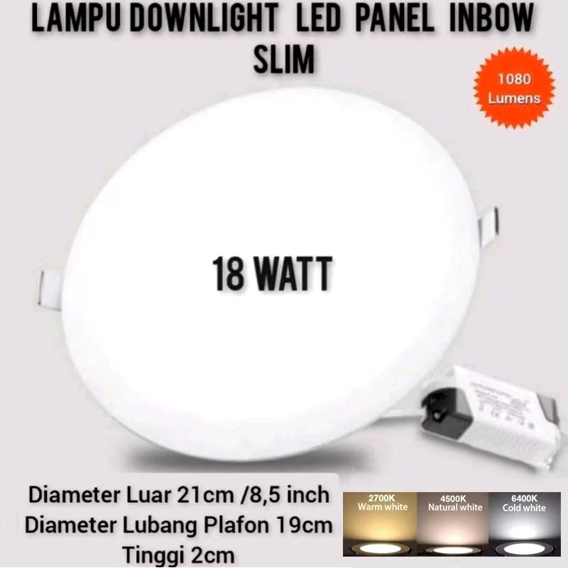 [Kualitas Import] LAMPU PLAFON AEON  18w  Cerah Lampu kamar lampu ruang tamu lampu tamu lampu mall  