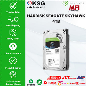Seagate Hardisk Skyhawk 4TB MFI