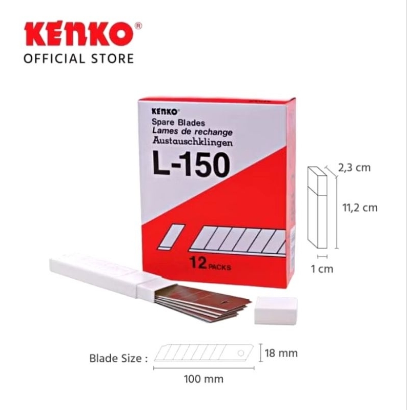 

ISI CUTTER BESAR KENKO L-150
