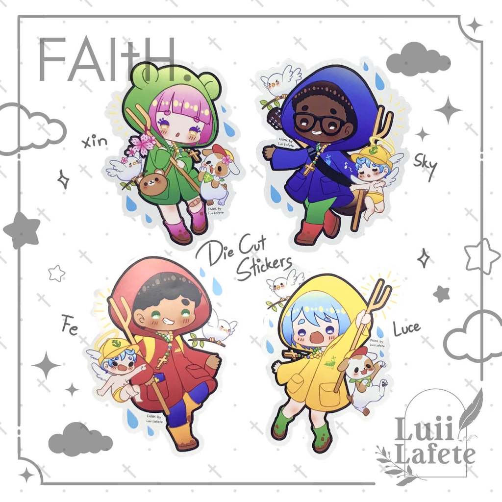 

Stiker Die Cut Katolik Tahun Yubelium Jubilee 2025 Luce Fe Sky Xin - FAItH. by Luii Lafete