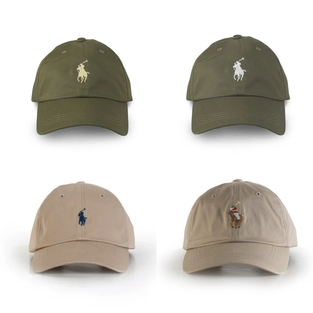 Topi Polo Cream / Army Original