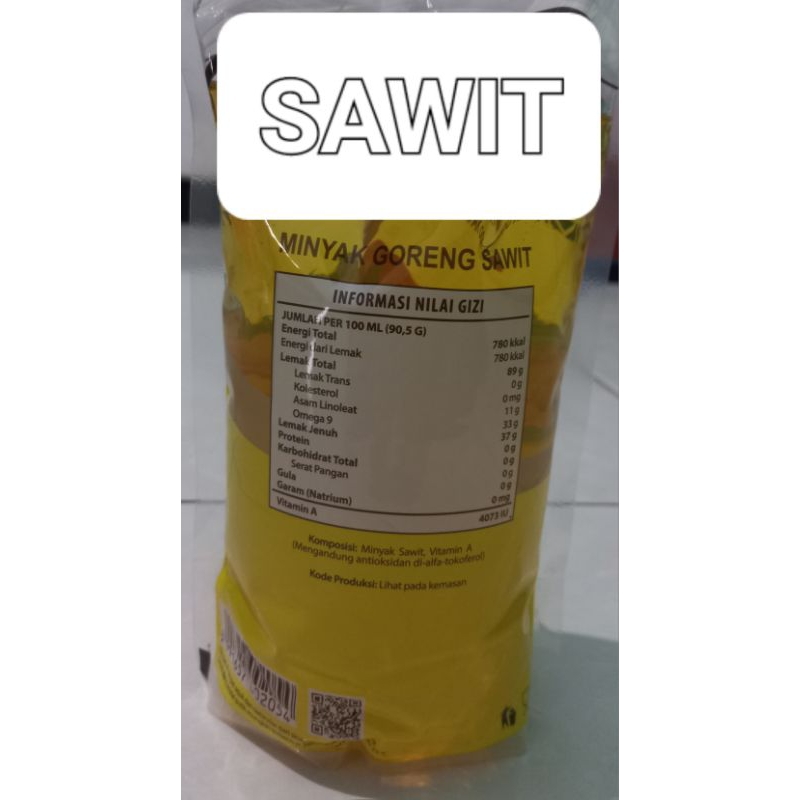 

Migor (minyak goreng) sawit