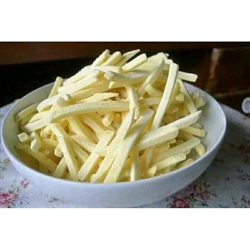 

Kentang Shoestring polos 2kg / kentang beku siap goreng / French Fries 2kg