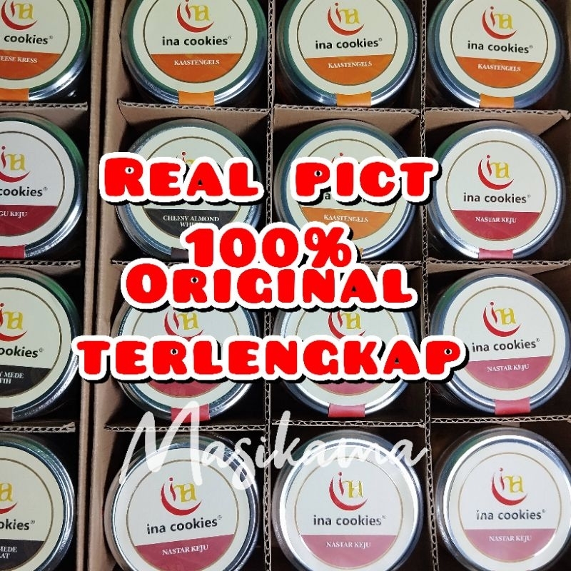 

INA COOKIES 2025 - JAR - ALL VARIAN 100% ORIGINAL KUE KERING PREMIUM