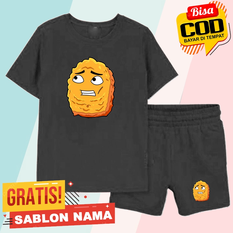 Stelan Kaos Anak Nugget Meme From Twiddlefinger / Baju Stelan Anak Laki Laki & Perempuan