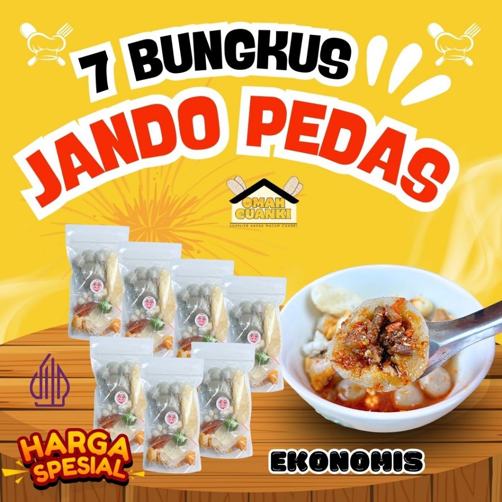 

7 BKS BASO ACI ISI TETELAN SAPI EKONOMIS HOTPOT INSTAN