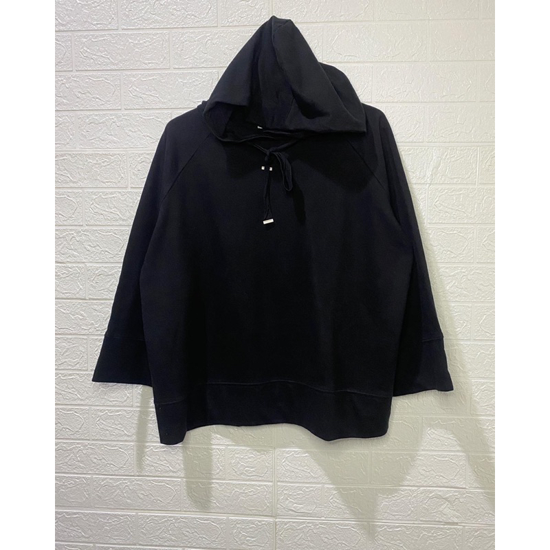 AtG black oversize hoodie