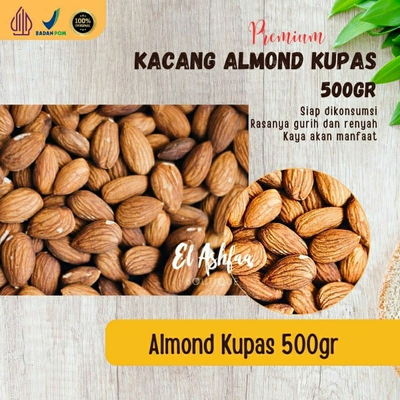 

Kacang Almond Kupas – El Ashfaa Boutique