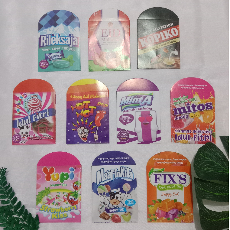 

Amplop Lebaran Idul Fitri 2025, Ukuran Medium 7x10 Cm ( Isi 10 )