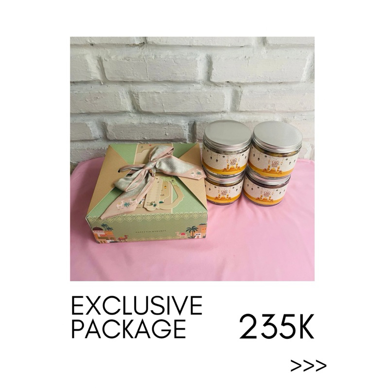 

Hampers Lebaran Exclusive - Kastengel, Nastar Keju, Putri Salju, Coklat Stick