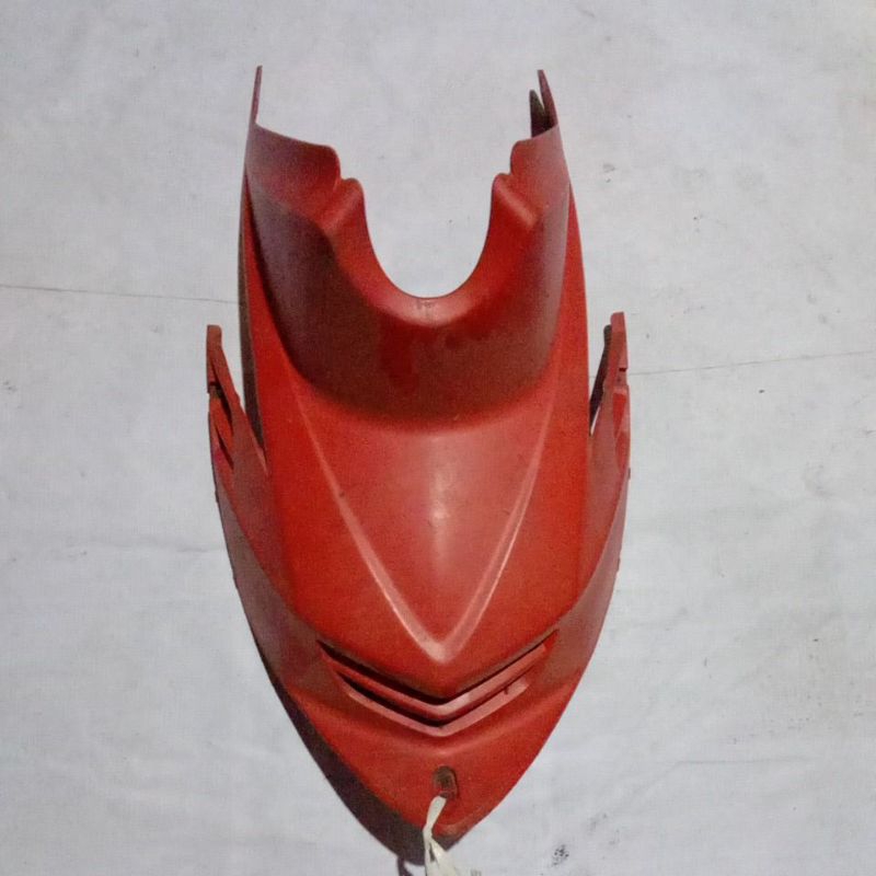 JUAL COVER DEK MESIN YAMAHA MIO SOUL WARANA MERAH DAN HITAM ORI