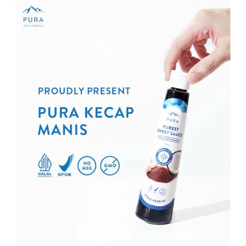 

Pura - Kecap Manis Kelapa 200ml | Sweet Sauce Pur