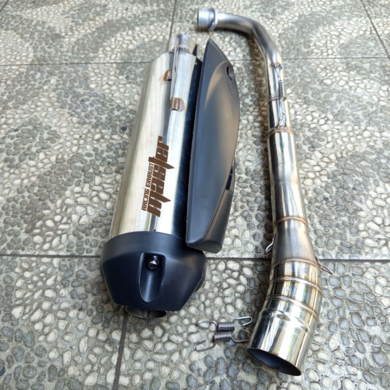 KNALPOT RACING MASTER JET1 BEBEK SERIES. KNALPOT RACING MASTER JET1