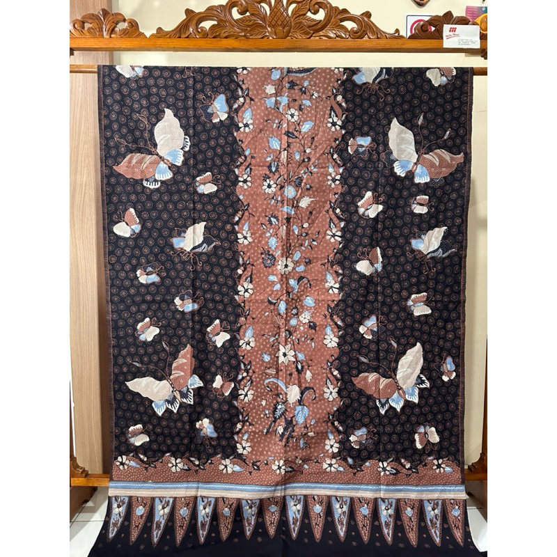 Selendang Kain Batik Tulis Fauna/Selendang Batik Tulis Tumpal/Selendang Batik Tulis Betawi