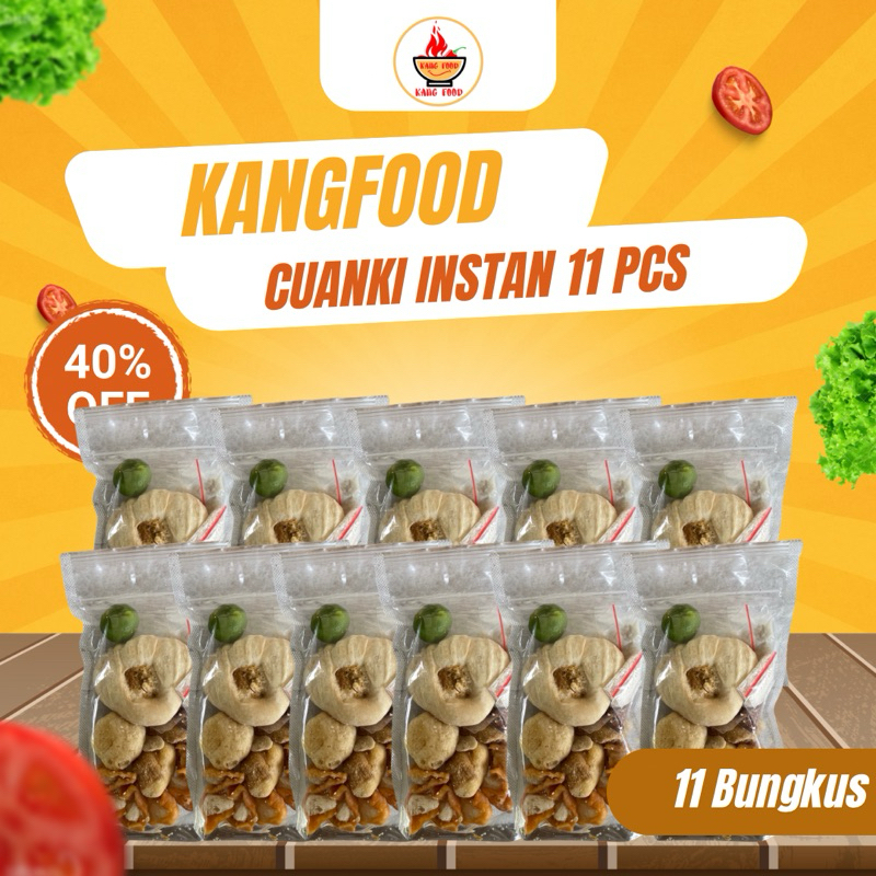 

Cuanki Instan 11pcs Termurah Extra Bawang Goreng Paket Reseller