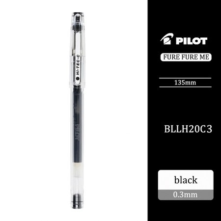 

BOLPEN HI-TECH PILOT - HITAM - PILOT HI-TECH 0.3MM - PULPEN GEL - 1 PCS