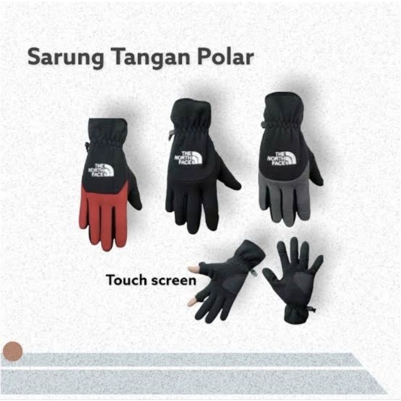 ⚠️SARUNG TANGAN POLAR TNF⚠️