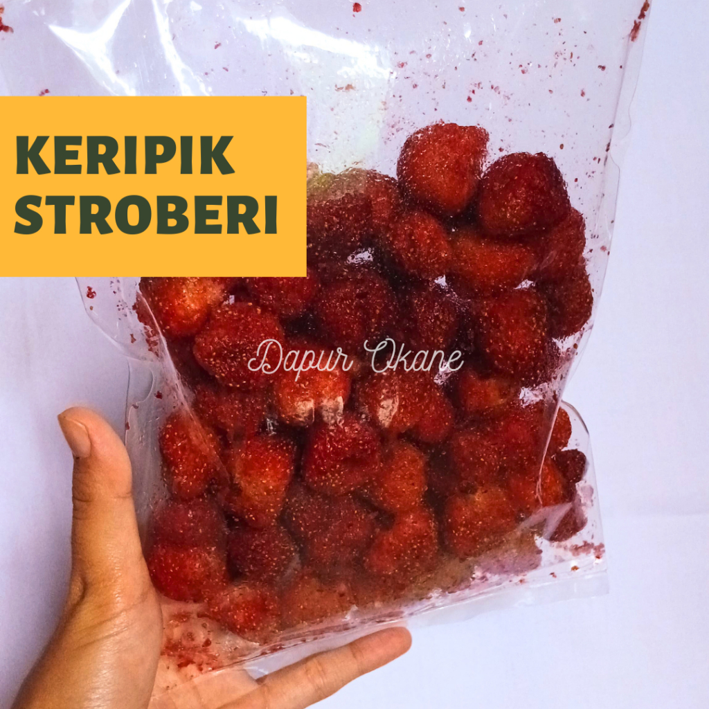 

Keripik Stroberi Asli 25 Gram