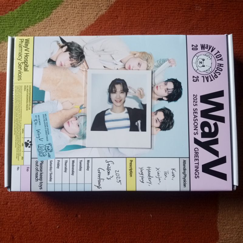 [READY STOCK] WAYV 2025 SEASON GREETING (Kun, Ten, Yangyang, Xiaojun, Hendery, Winwin)