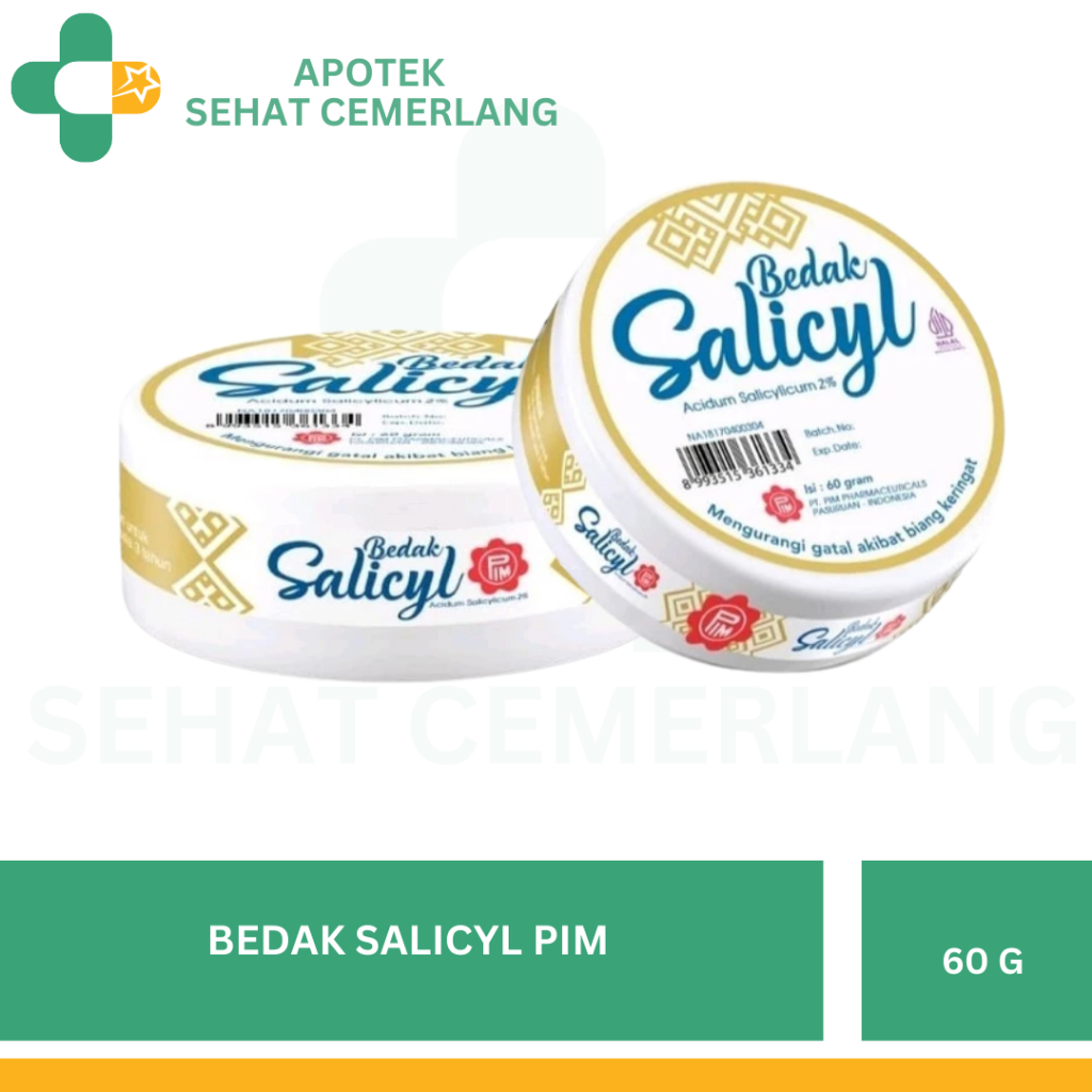 Bedak Salicyl Bedak untuk gatal-gatal (PIM)
