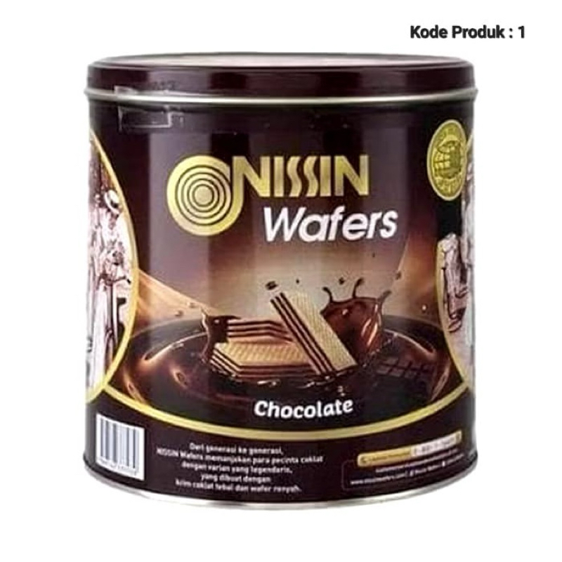 

Nissin Wafers Coklat Kemasan Kaleng 570gr