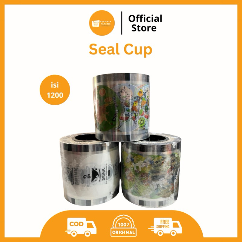 Cup Sealer Seal Cup Press Minuman 1200 lembar