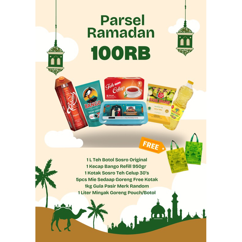 

Parsel Ramadhan Hemat Hanya 100rb
