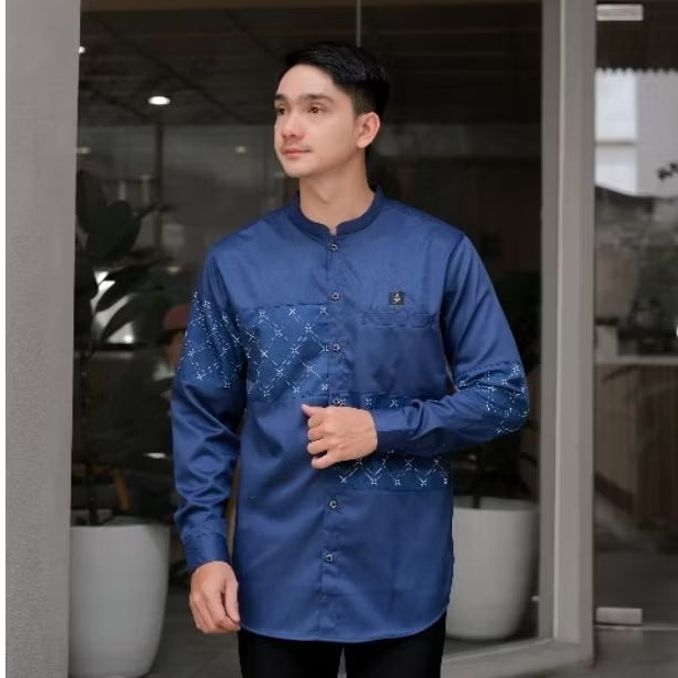 Samadu - Kemeja Pria Arkanza Tangan Pendek