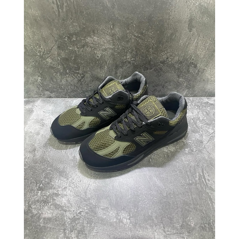 NB 991 x Stone Island Black Army Original 1.1 100%