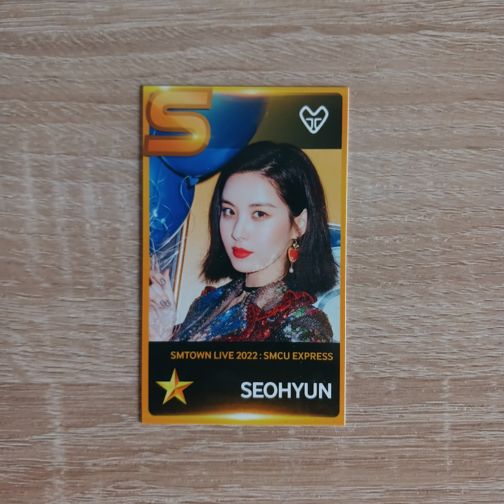 seohyun s card smtown suwon 2022 // pc snsd photocard photosnsd tiffany sunny yuri hyoyeon taeyeon s