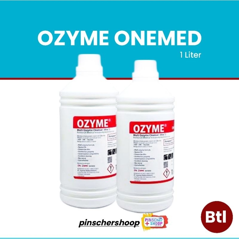 Ozyme 1 Liter Multi Enzym Cleanser Instrumen Onemed / Botol