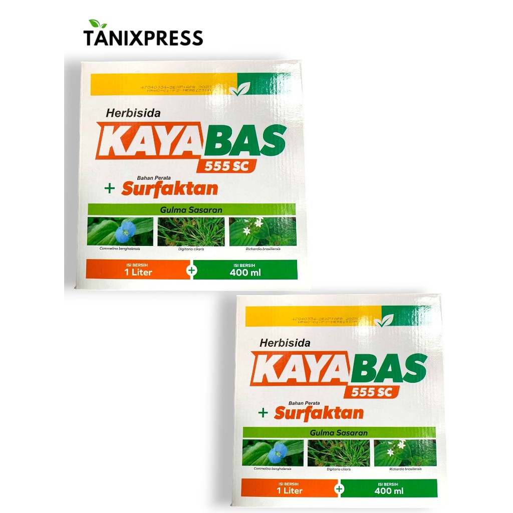 HERBISIDA KAYABAS 555 SC + SURFAKTAN 1LITER