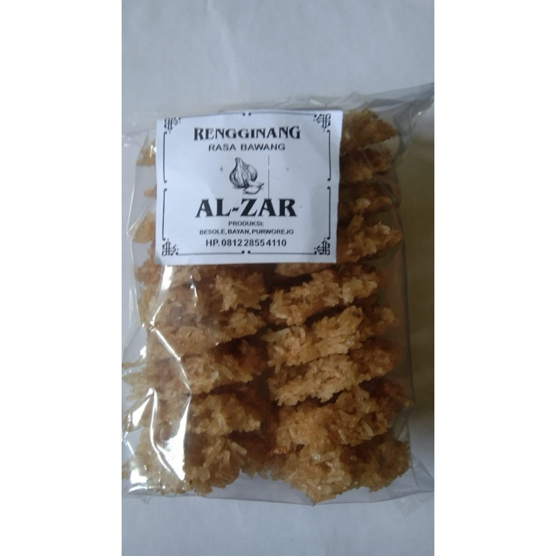 

Rengginang ALZAR rasa bawang
