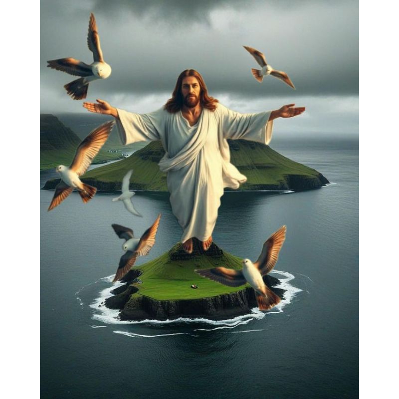 poster cetak, tuhan' Yesus, hiasan dinding, tuhan Yesus, bisa cod