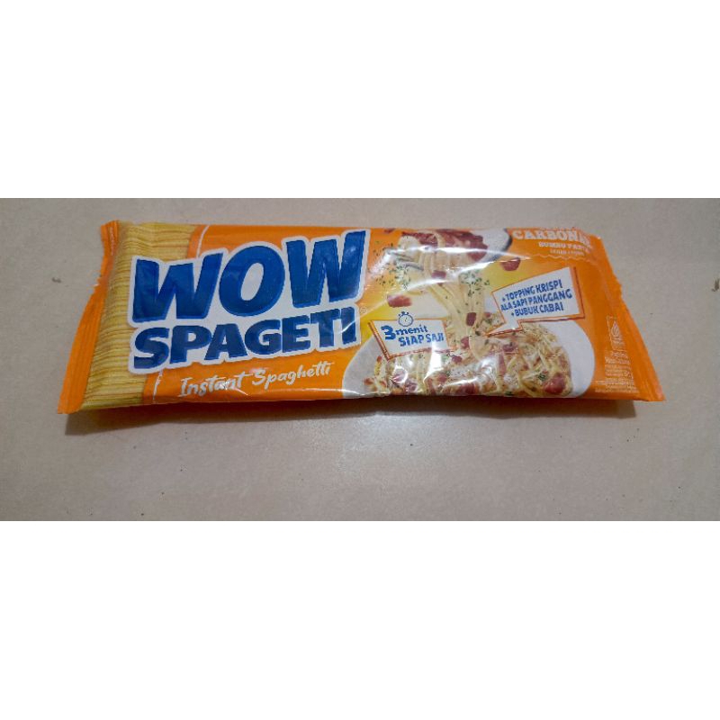 

wow spageti instant spaghetti