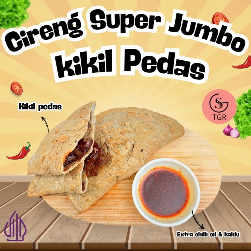 

CIRENG SUPER JUMBO KIKIL PEDAS SUPER JUMBO 1BKS
