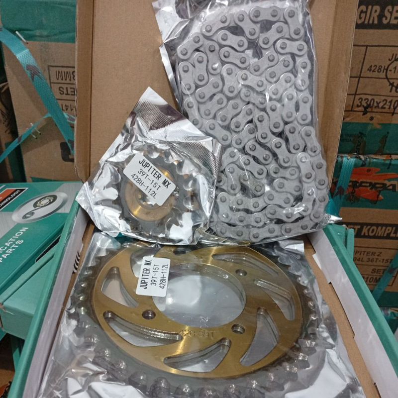 gearset Jupiter mx 135cc / gear set Jupiter mx 135cc / gear set RX king pnp