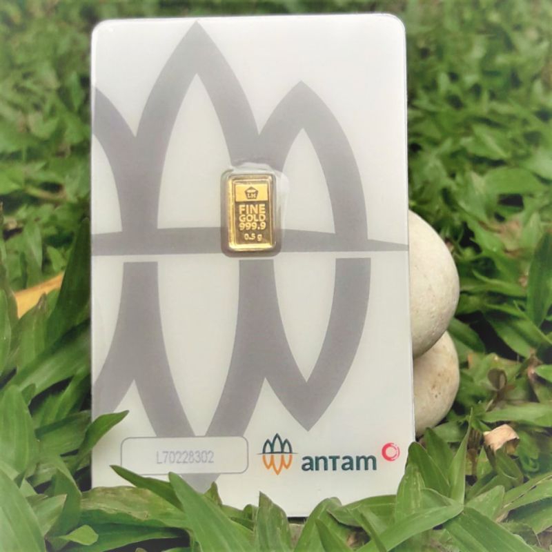 Gold 0.5 Gram Emas Logam Mulia Antam