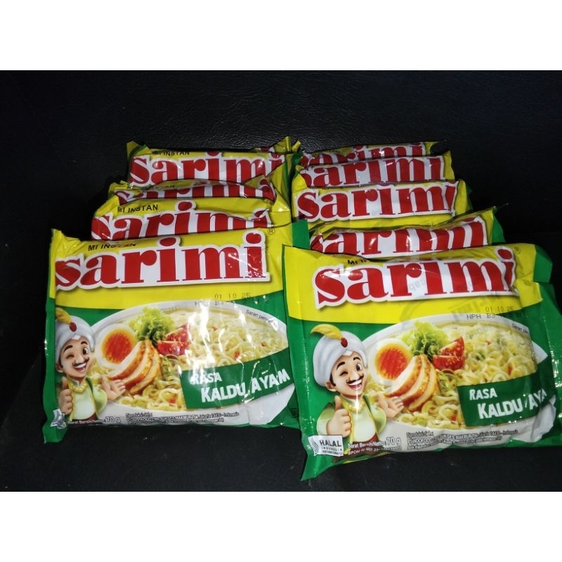 

paket 10pcs mie Sarimi isi1 kaldu ayam