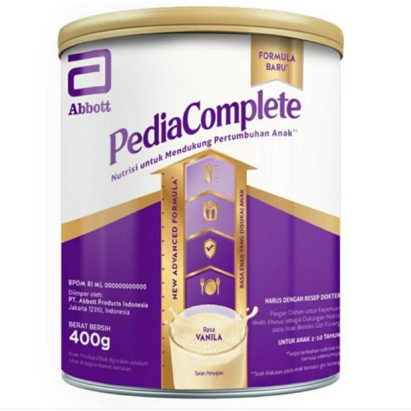 

PEDIACOMPLETE VANILA 380gr SUSU FORMULA PERTUMBUHAN