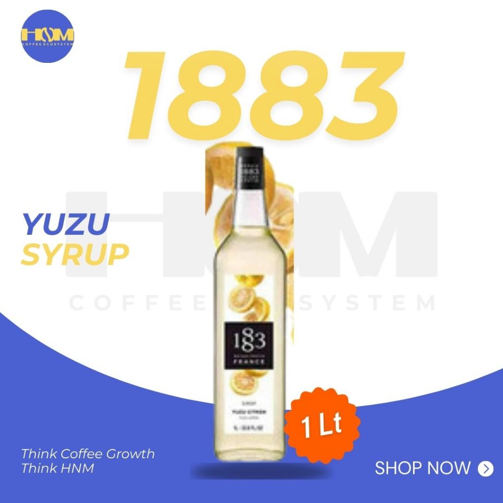 

Sirup Yuzu Maison Routin 1883 1 liter